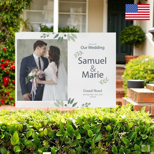 Yard Sign 12" x 9" ( Two-Sided Same Print ) | Ships from USA