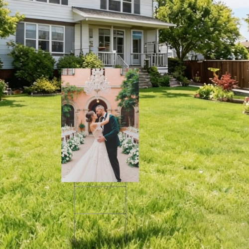House Sign 12" x 18" (Two-Sided Same Print) | Ships from USA
