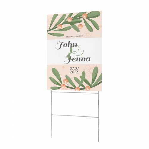 Yard Sign 12" x 18" ( Two-Sided Same Print ) | Ships from USA