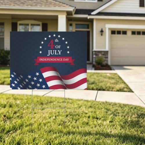House Sign 24" x 18" (Two-Sided Same Print) | Ships from USA