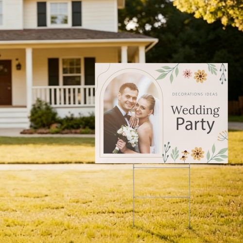 Yard Sign 24" x 18" ( Two-Sided Same Print ) | Ships from USA