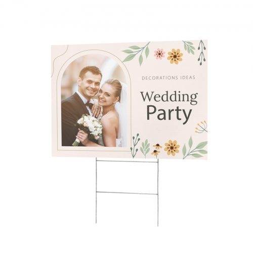 Yard Sign 24" x 18" ( Two-Sided Same Print ) | Ships from USA