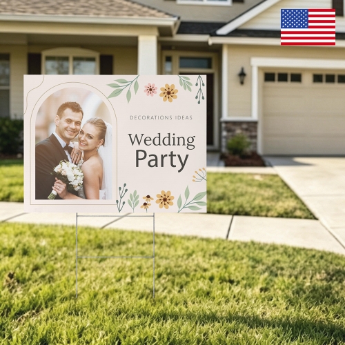 Yard Sign 24" x 18" ( Two-Sided Same Print ) | Ships from USA
