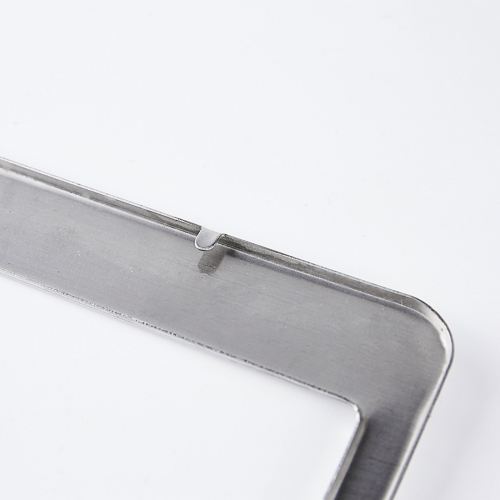 Sliver License Plate Frame