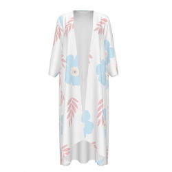 Women's Longline Open Front Cardigan