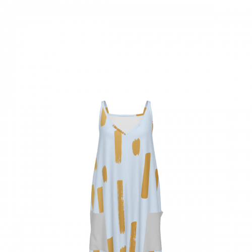 Women's V-neck Sleeveless Jumpsuit