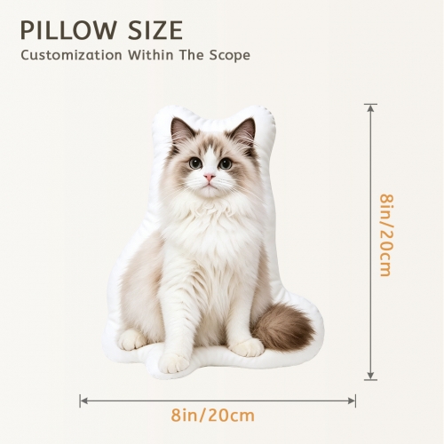 Custom Shaped Pillow 8" | Ships from USA