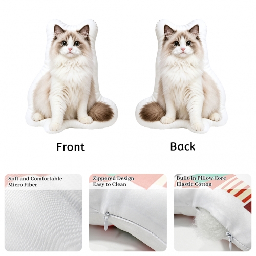 Custom Shaped Pillow 8" | Ships from USA