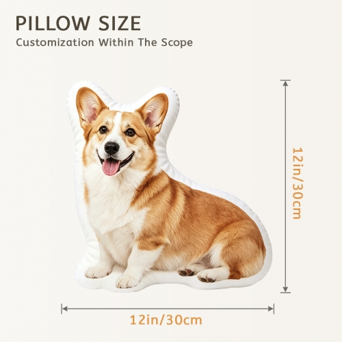 Custom Shaped Pillow 12" | Ships from USA