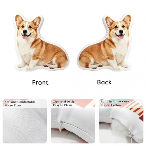 Custom Shaped Pillow 12" | Ships from USA