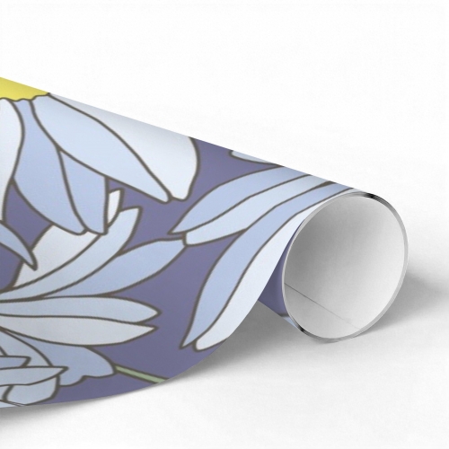 Gift Wrapping Paper-Coated Paper 58" x 17.3" (1 Roll) | Ships from USA