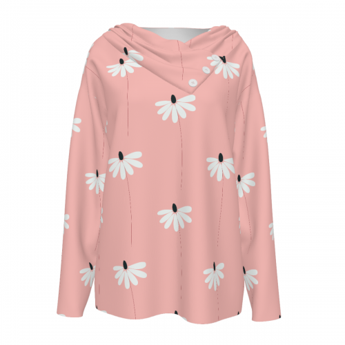 Women's Wrap Neck Long Sleeve Shirt