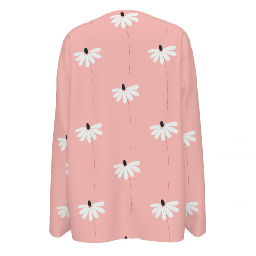 Women's Wrap Neck Long Sleeve Shirt