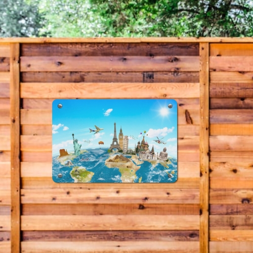 Metal Tin Sign 12" x 8" | Ships from USA