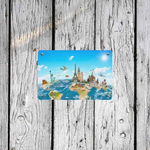 Metal Tin Sign 12" x 8" | Ships from USA