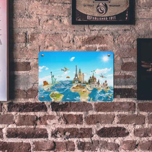 Metal Tin Sign 12" x 8" | Ships from USA