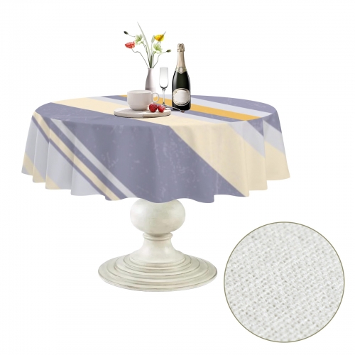 Custom Round Tablecloth 60" x 60" | Ships from USA