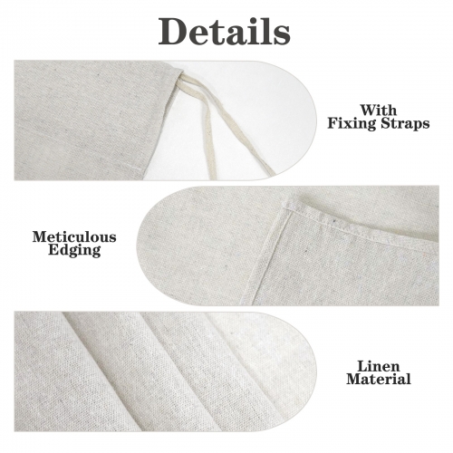 Cotton Linen House Flag 60" x 96" (One Side) | Ships from USA