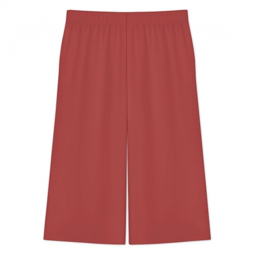 Sleeveless Top & Cropped Wide-Leg Pants Set