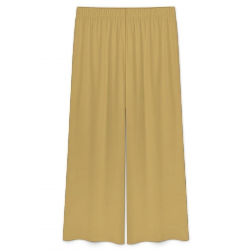 Women's Side-Tie Short Sleeve Top & Wide-Leg Pants Set