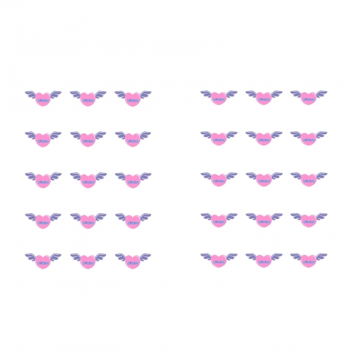 Personalized Temporary Tattoo (30 Pieces, Customizable Separately) | Ships from USA