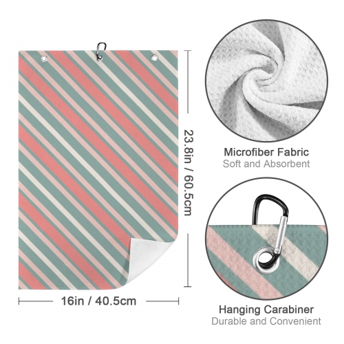 Golf Towel 40.5 x 60.5cm (One Side) | Ships from USA