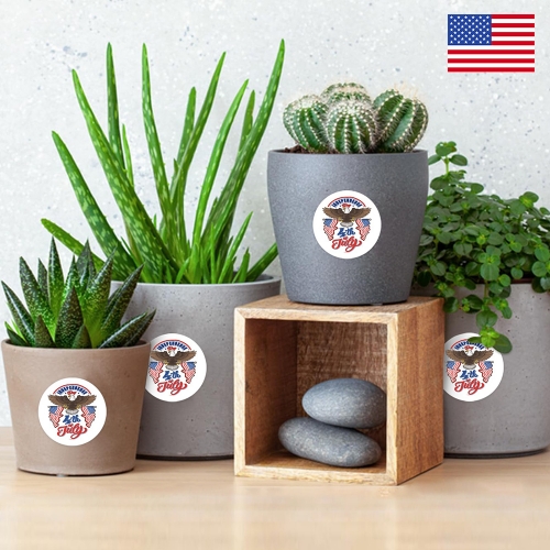 Round Stickers (24 Pieces) | Ships from USA