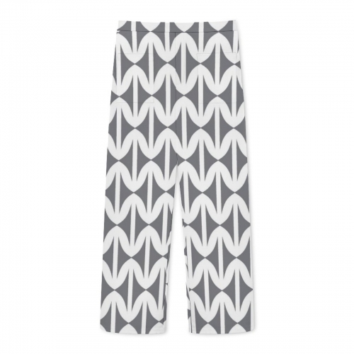 Women's Straight Wide-Leg Pants with Pockets