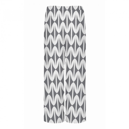 Women's Straight Wide-Leg Pants with Pockets