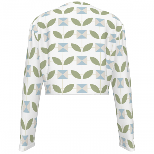 Women's Cropped Crew Neck Sun Protection Shirt