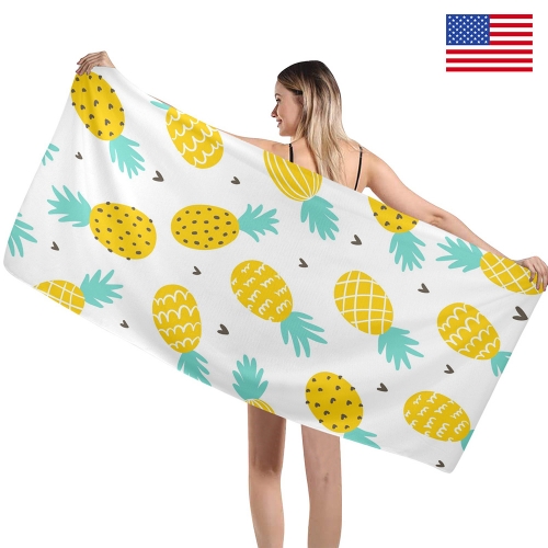 Beach Towel 29" x 58" (2-Pack) | Ships from USA