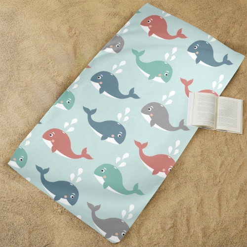 Beach Towel 29" x 58" (4-Pack) | Ships from USA