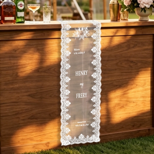 Lace Hanging Tapestry 12" x 40"