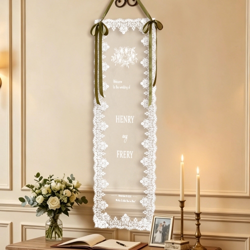 Lace Hanging Tapestry 12" x 40"