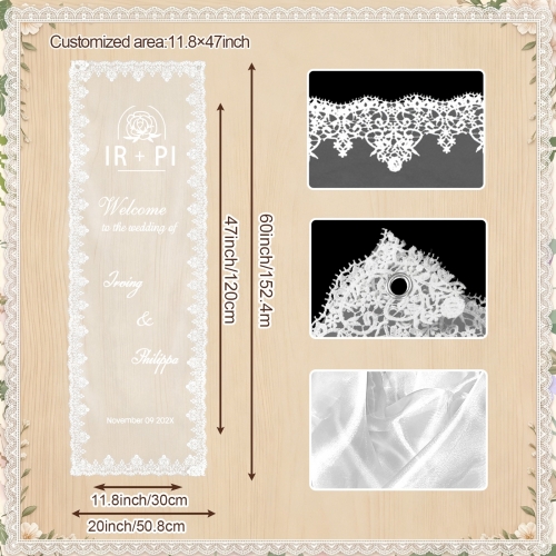 Lace Hanging Tapestry 20" x 60"