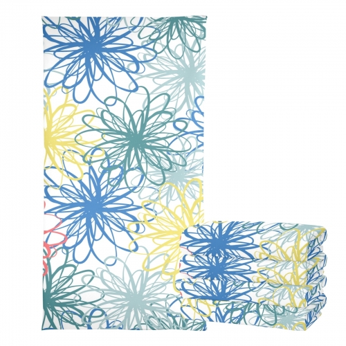 Beach Towel 31" x 71" (4-Pack) | Ships from USA