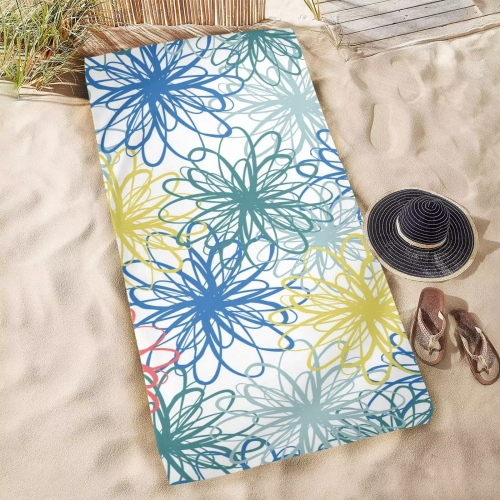 Beach Towel 31" x 71" (4-Pack) | Ships from USA
