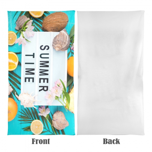 Beach Towel 31" x 71" (2-Pack, Customized Separately) | Ships from USA