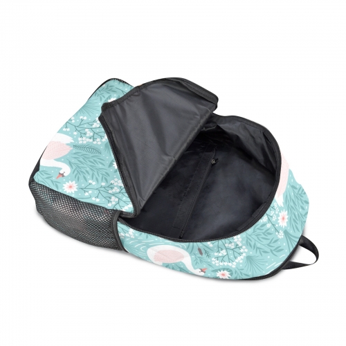 Casual Adult Backpack with Side Mesh Pockets  (Model 1659)
