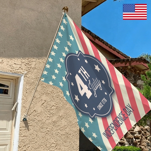 Peach Skin House Flag 36" x 60" (One Side) | Ships from USA