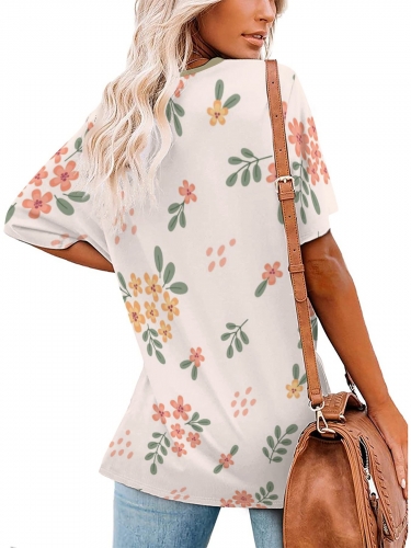 All Over Print V-Neck Women's T-Shirt | Ships from USA