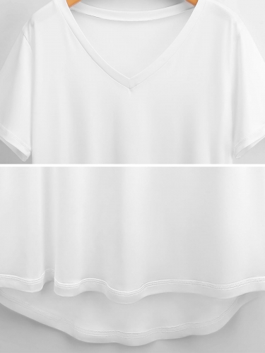 All Over Print V-Neck Women's T-Shirt | Ships from USA