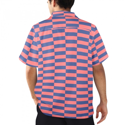 Men's Hawaiian Short Sleeve Shirt (Model T58-2) | Ships from USA