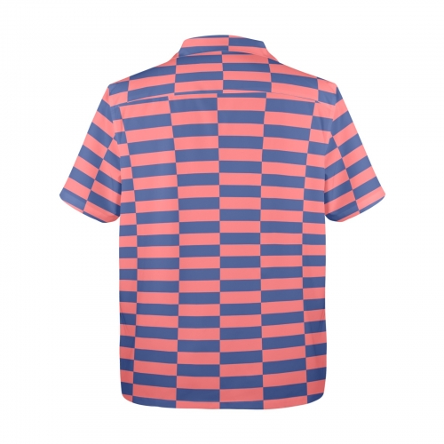 Men's Hawaiian Short Sleeve Shirt (Model T58-2) | Ships from USA