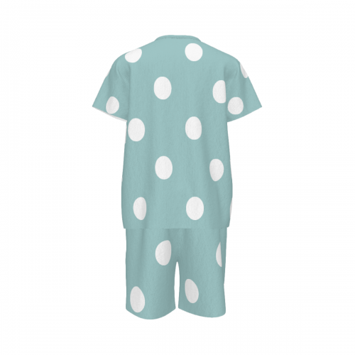 Men's Short Sleeve Crew Neck Pajama Set