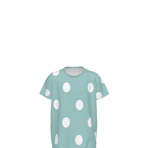 Men's Short Sleeve Crew Neck Pajama Set