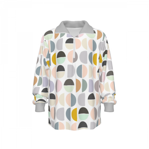 Children’s Half-Zip Sweatshirt with Pockets