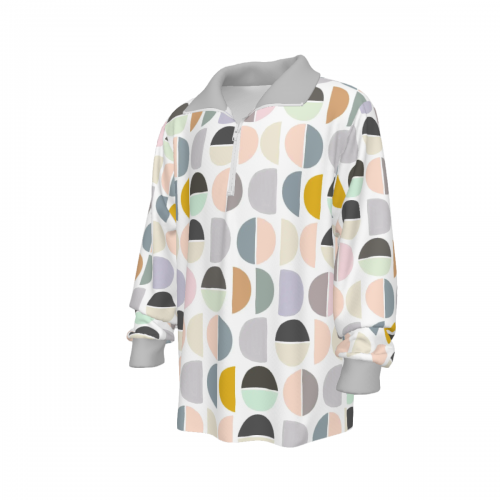Children’s Half-Zip Sweatshirt with Pockets