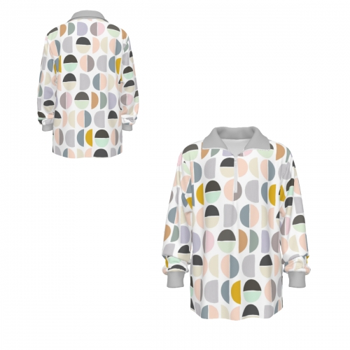 Children’s Half-Zip Sweatshirt with Pockets