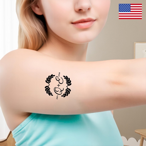Personalized Temporary Tattoos (60 Pieces) | Ships from USA